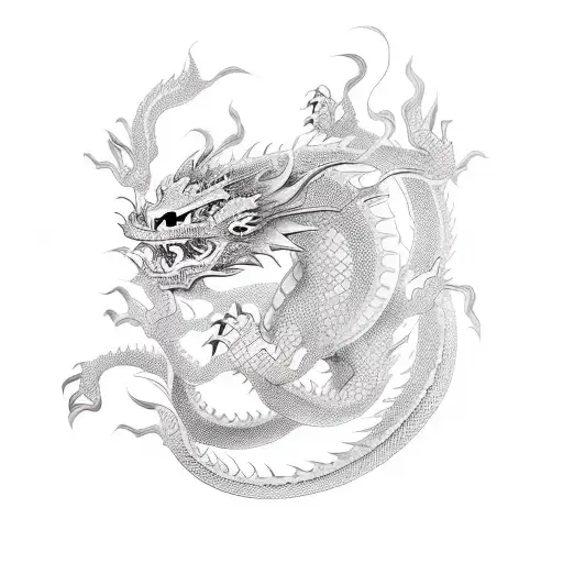 Japanese Cute Dragon