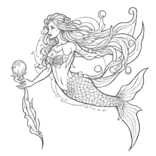 Space Siren Mermaid