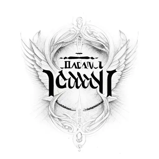 Heaven Gates And Words Grans Angel