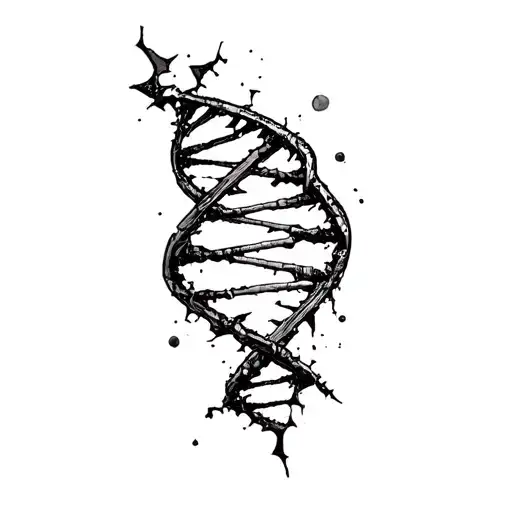 Broken Dna Strand