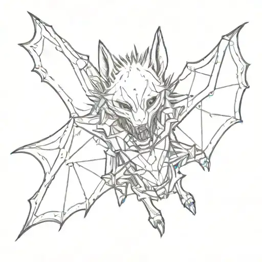 Wolf Bat Parachute