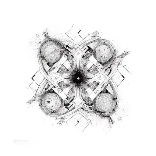 A Swirling Abstract Design Representing Overthinking And Emotions