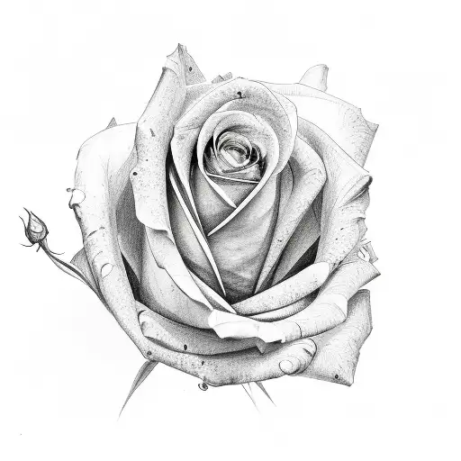 D Inside A Rose