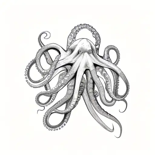 Octopus Grabbing Scuba Diver