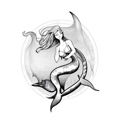Mermaid With Name Arielle