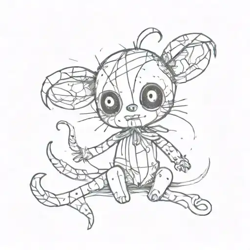 Emo Voodoo Doll Animal Inspired