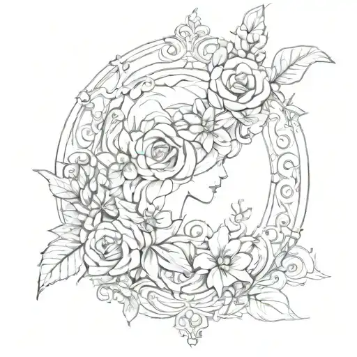 Gothic And Delicate No Flowers