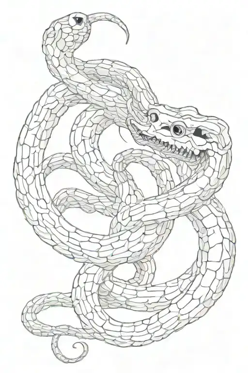 Snake Skeleton