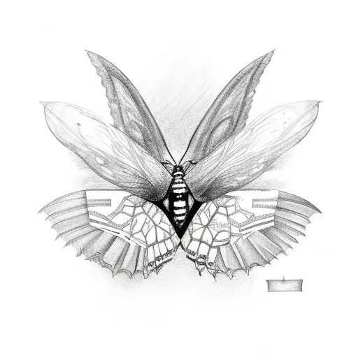 Temptress With Moth Wings