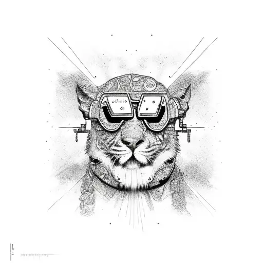 Lasers Rave Minimalistic Best Friends