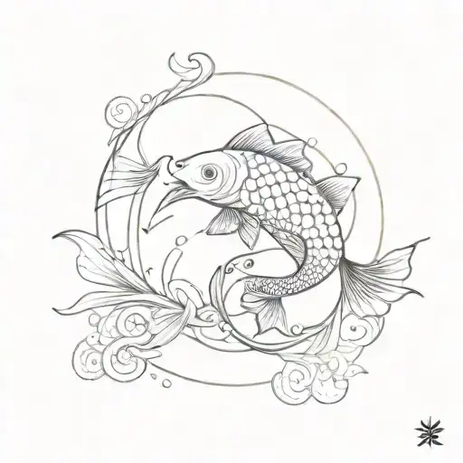Yin Yang Fish