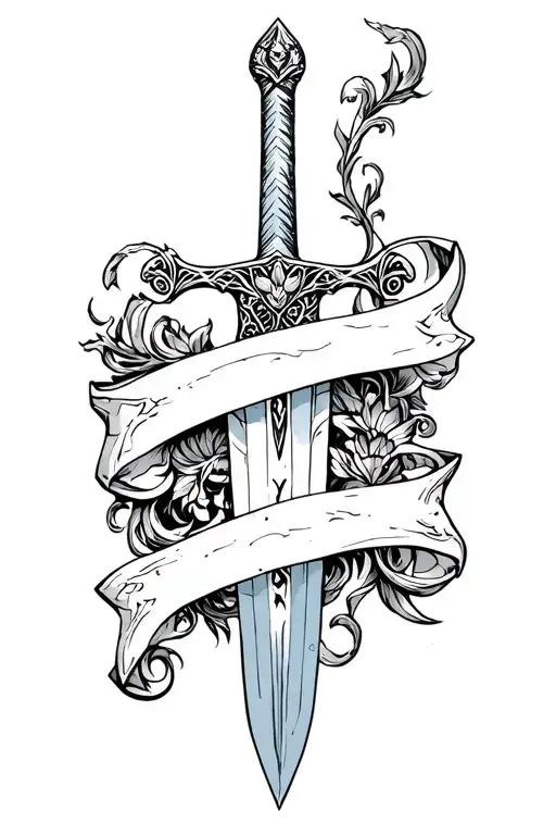 Sword With Banner Williams