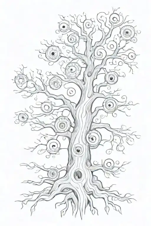 Tree With Eyeballs