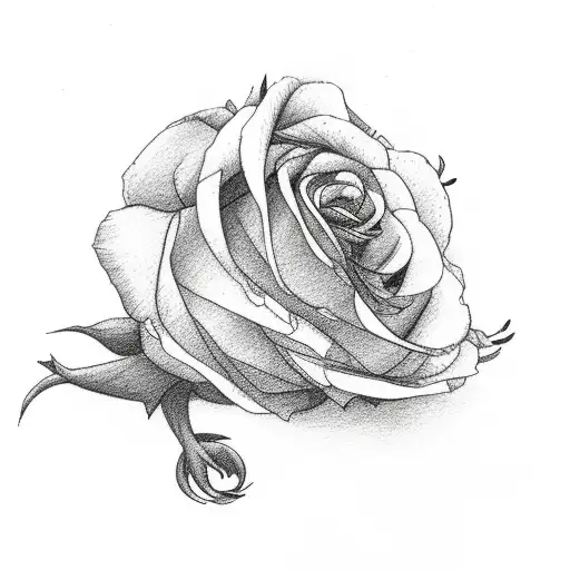 Broken Heart And Flowers