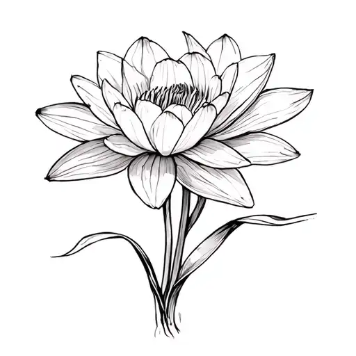 Daffodil And Water Lily