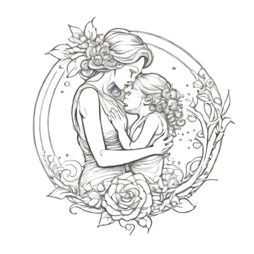 A Symbol That Represents A Mothers Love For Her Son