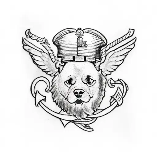 Marine Corps Dog