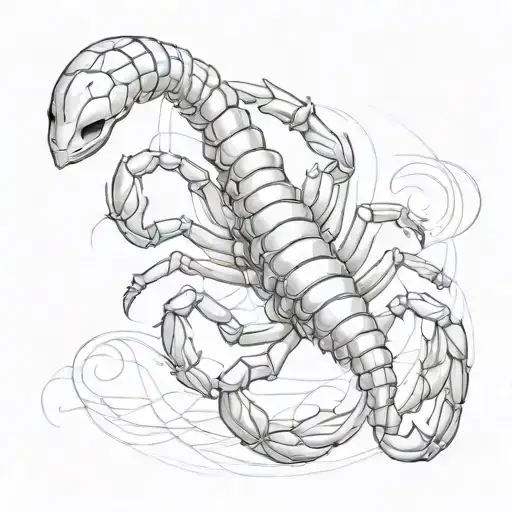 Scorpion Drawing