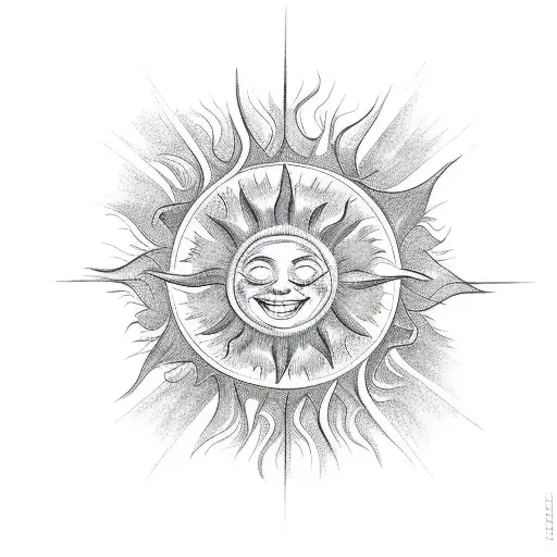 The Sun Logo From Tangled