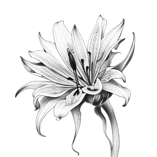 Lillies Roses Sunflower Sleeve