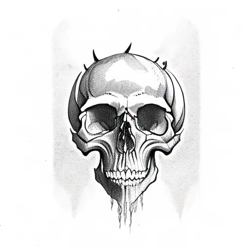 Skull Devil Dark