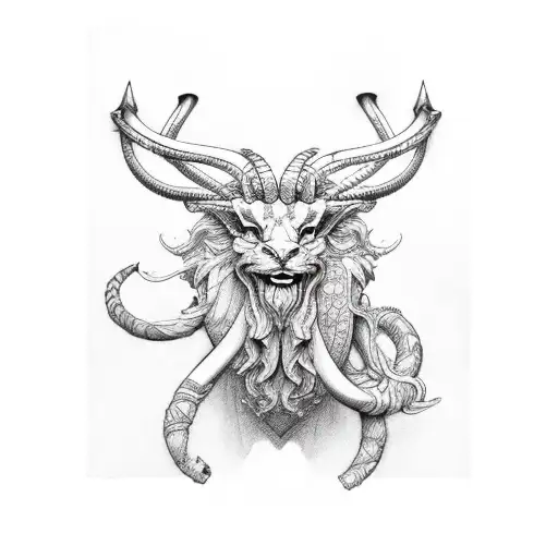 Waterman With Capricorn