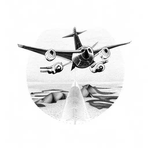 Airplane With Alkohol