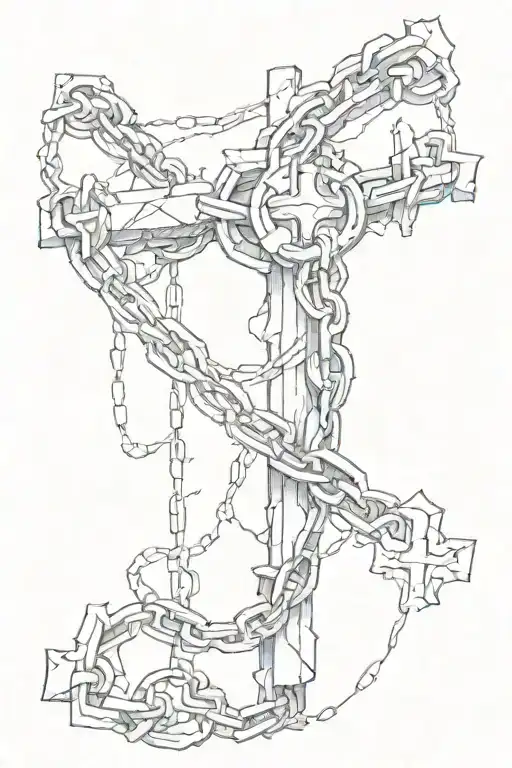 Chain Broken By A Cross