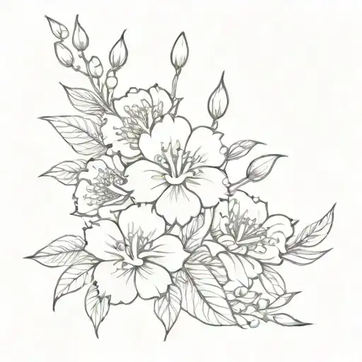 Japon Inspired Floral Design