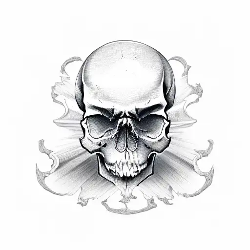 Skull And Treble Cleff