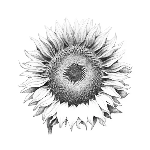 Sunflower And Chrysanthemum