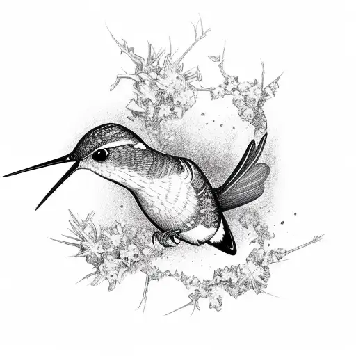 Kintsugi Hummingbird