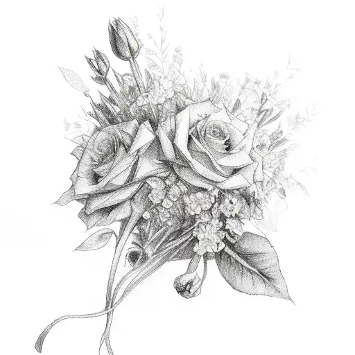 Bouquet Flower Birth Of October November December May