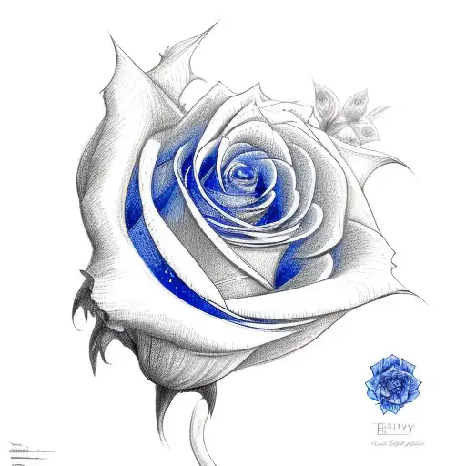Blue Rose Long Stem