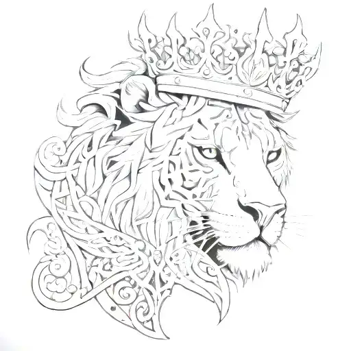 King Leo Graffiti Style Mural