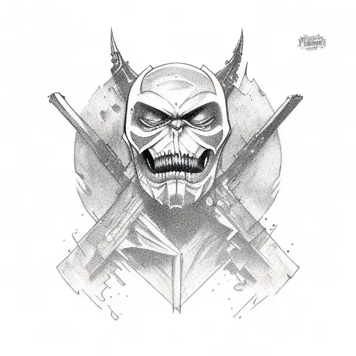 Villian Tatto As A Word