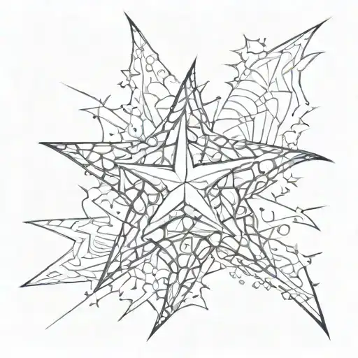 Abstract Star Fish Design