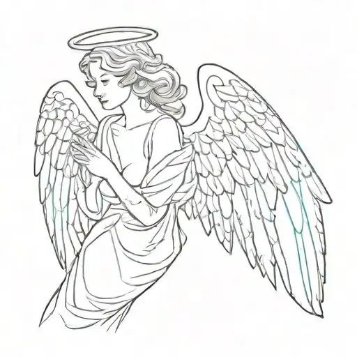 Minimalist Angel Small