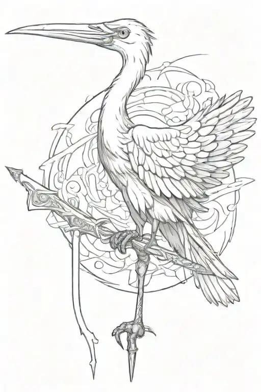 Stork And Sword