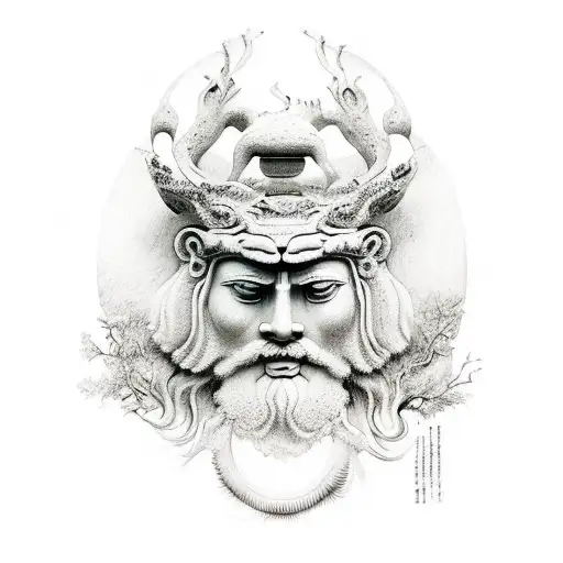 Ancient Wisdom And Philosophy Merged With Nature