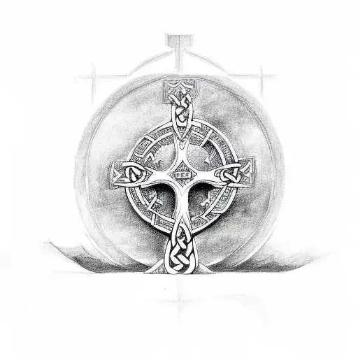 Celtic Christian Cross