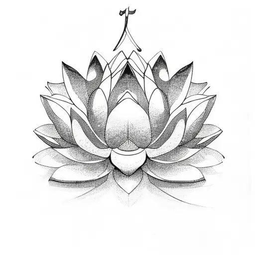 Lotus With The Letters J & M