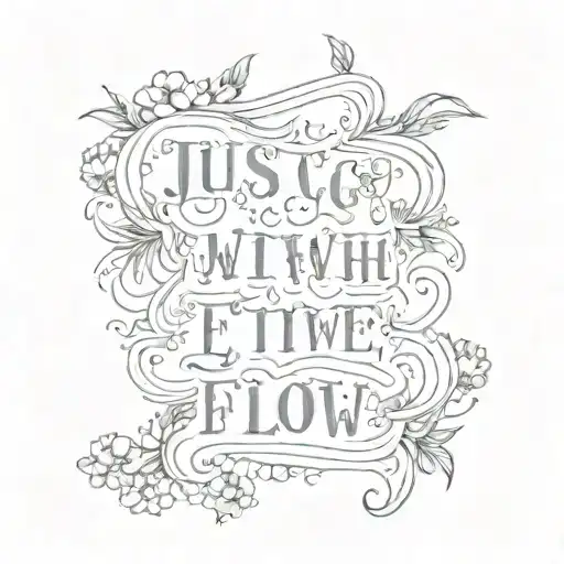 Quote Just Go With The Flow