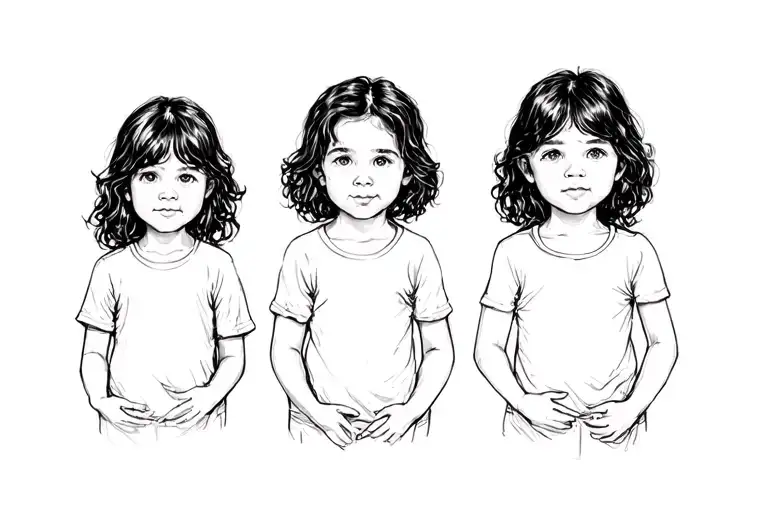 Life Line Of Three Children