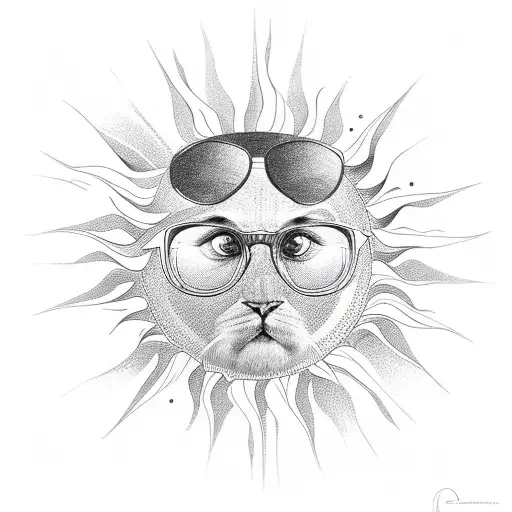 Sun With Glasses
