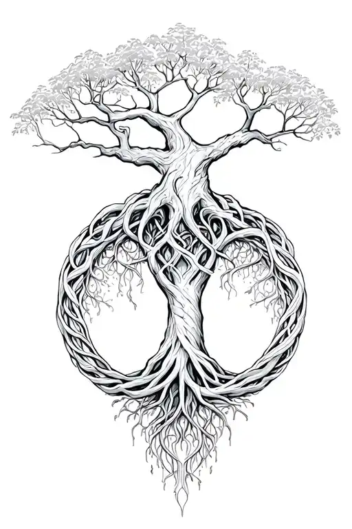 Tree Of Life Intertwined