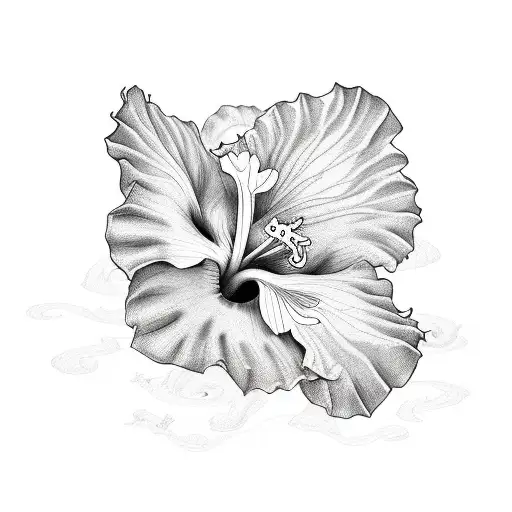 Hibiscus Dragon Around Cryss