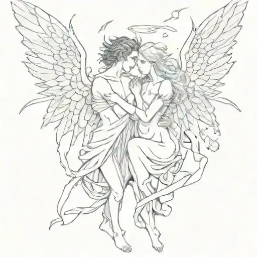 Demon And Angel Lovers