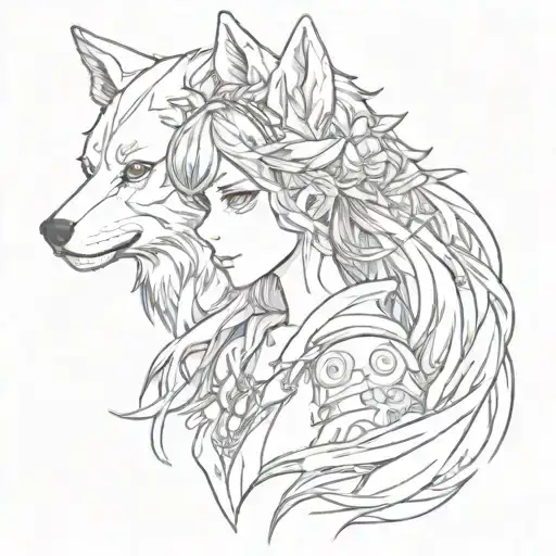 Anime Wolf Girl
