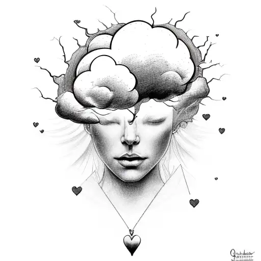 A Storm Inside The Head With The Heart As The Sun